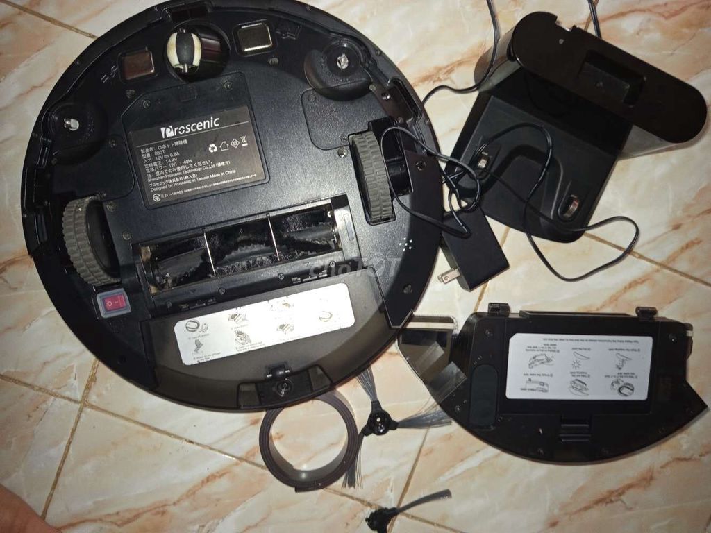 Robot hút bụi Proscenic Đen làm sạch hiệu quả. Mua bán Nội thất, đồ gia dụng khác tại Huyện Kế Sách Sóc Trăng được đăng bởi Lê Hoàng Dững hình 1