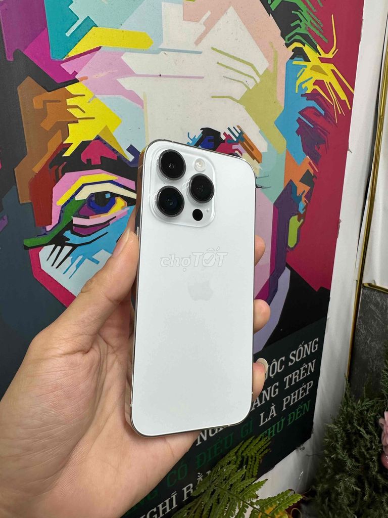 Apple iPhone 14 Pro 128GB Trắng 99%. Mua bán Điện thoại tại Quận Đống Đa Hà Nội được đăng bởi Thais Mobile hình 1