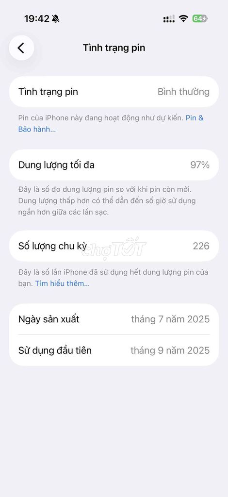 Apple iPhone 17 256GB Tím Oải Hương Đã sử dụng. Mua bán Điện thoại tại Quận 7 Tp Hồ Chí Minh được đăng bởi Trung Hiếu hình 1