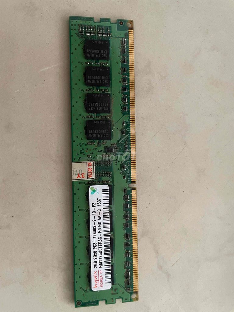 RAM DDR2 2GB 800MHz Máy tính để bàn. Mua bán Linh kiện (RAM, Card...) tại Huyện Long Thành Đồng Nai được đăng bởi Hoàng Sơn hình 1