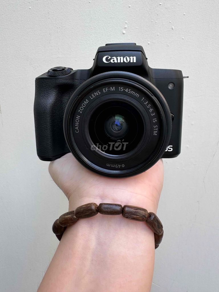 Canon EOS M50 kit 15-45mm is stm xách US mới tinh.