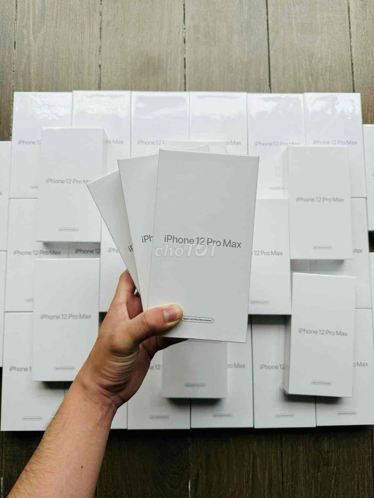 iPhone 12 Pro Max 128G fullbox new seal 100% CPO