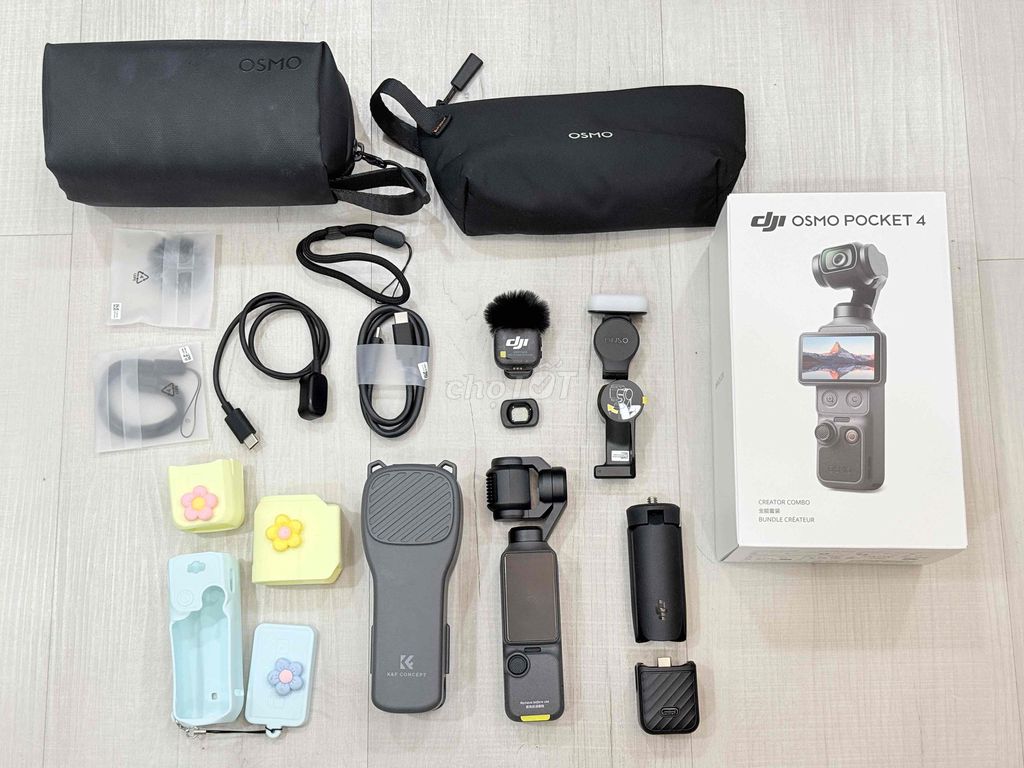 Máy quay DJI Osmo Pocket 4 Combo Likenew + Quà. Mua bán Máy ảnh, Máy quay tại Quận Bình Tân Tp Hồ Chí Minh được đăng bởi HR hình 1