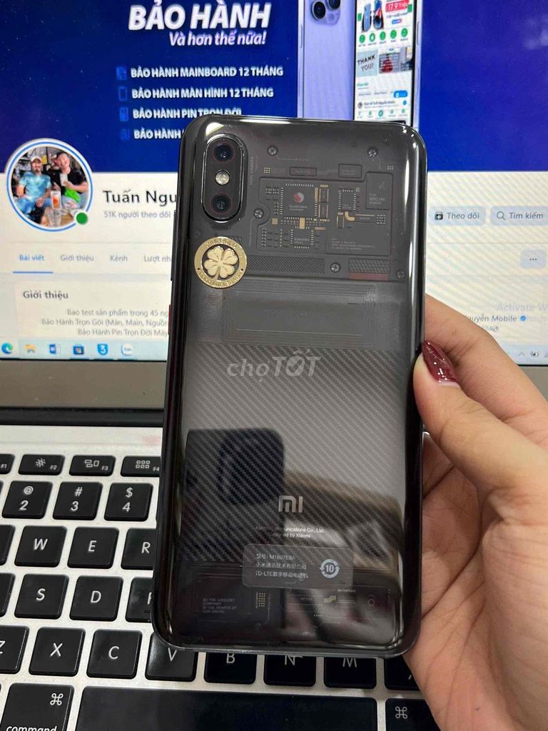 Xiaomi Mi 8 Pro 128GB Đen giá rẻ. Mua bán Điện thoại tại Quận 3 Tp Hồ Chí Minh được đăng bởi Tuấn Nguyễn hình 1