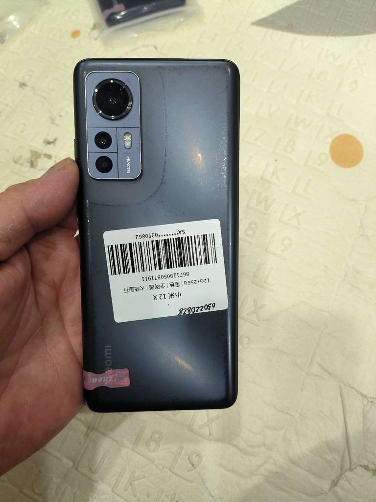 Xiaomi 12x 256GB Đen Like New. Mua bán Điện thoại tại Quận Hoàng Mai Hà Nội được đăng bởi Nguyennoi hình 1
