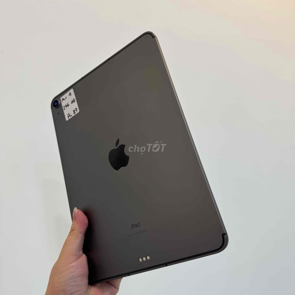 IPAD AIR 4 256GB WIFI + 4G, Gray 99% Pin 87%. Mua bán Máy tính bảng tại Quận Tân Bình Tp Hồ Chí Minh được đăng bởi Minh Tuấn hình 4