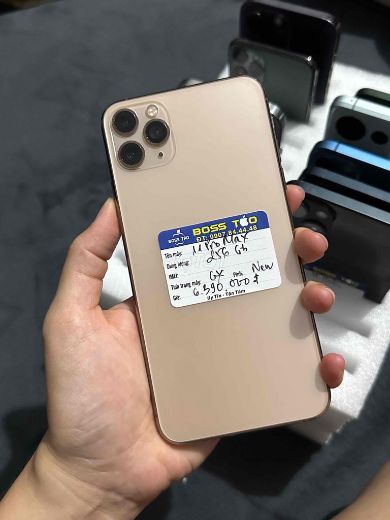 🌈iPhone 11 Pro Max 256GB QT zin all. Mua bán Điện thoại tại Thị xã Bến Cát Bình Dương được đăng bởi Boss Táo hình 1