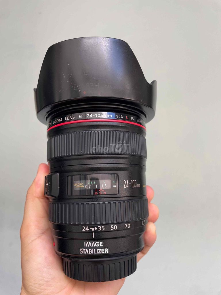 Ống kính Canon 24-105mm f4 L IS USM Đen. Mua bán Máy ảnh, Máy quay tại Quận 3 Tp Hồ Chí Minh được đăng bởi huonglan Nguyễn  hình 1