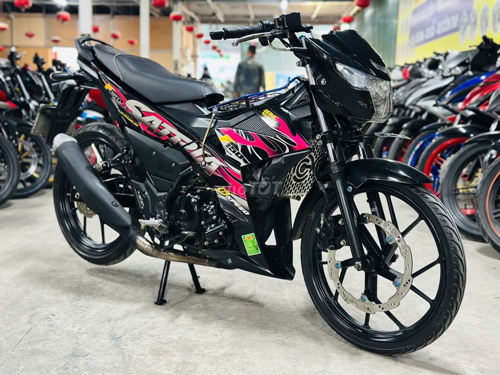 XE MÁYTHANH TÙNG_RAIDER 150 ĐEN HỒNG MÁY ZIN. Mua bán Xe máy tại Quận Nam Từ Liêm Hà Nội được đăng bởi THANH TÙNG hình 1