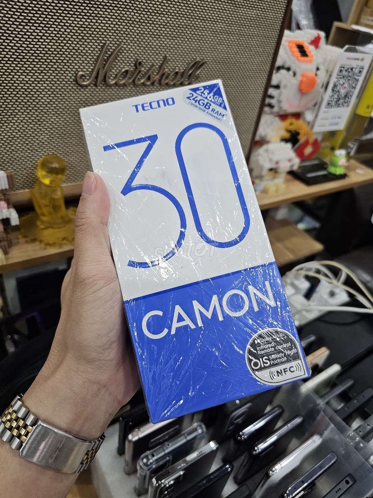 TECNO CAMON 30 FULLBOX 12G/256 BH T1/2026 V/N CHẤT