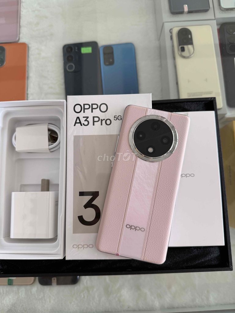 Bán OPPO A3 Pro 5G 12GB/256GB zin full box giá rẻ. Mua bán Điện thoại tại Thành phố Qui Nhơn Bình Định được đăng bởi Gia Long hình 1
