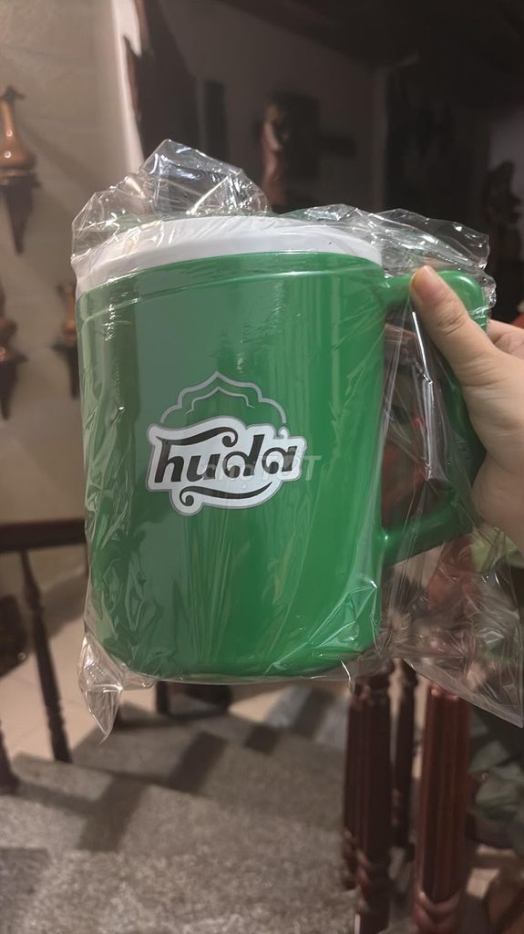 Bình giữ nhiệt Huda Xanh lá Nhựa. Mua bán Nội thất, đồ gia dụng khác tại Quận Liên Chiểu Đà Nẵng được đăng bởi Tran thi nga hình 1
