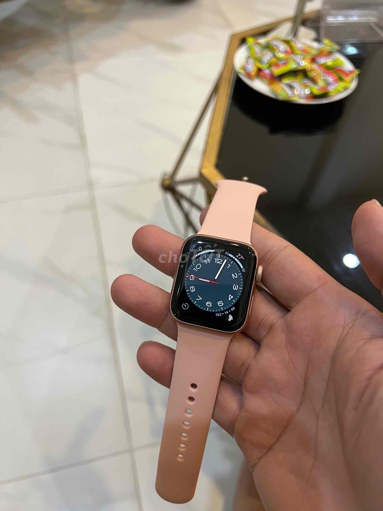 Apple watch series 5/40 hồng esim full pk