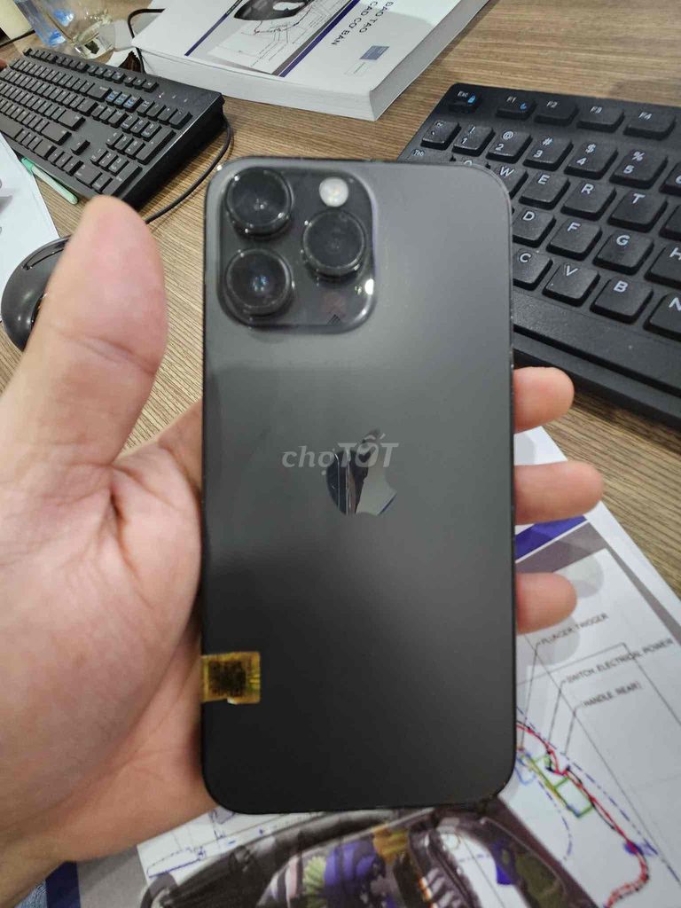 Apple iPhone 14 Pro Max 128GB Đen. Mua bán Điện thoại tại Huyện Hiệp Hòa Bắc Giang được đăng bởi Đô Nguyễn hình 1