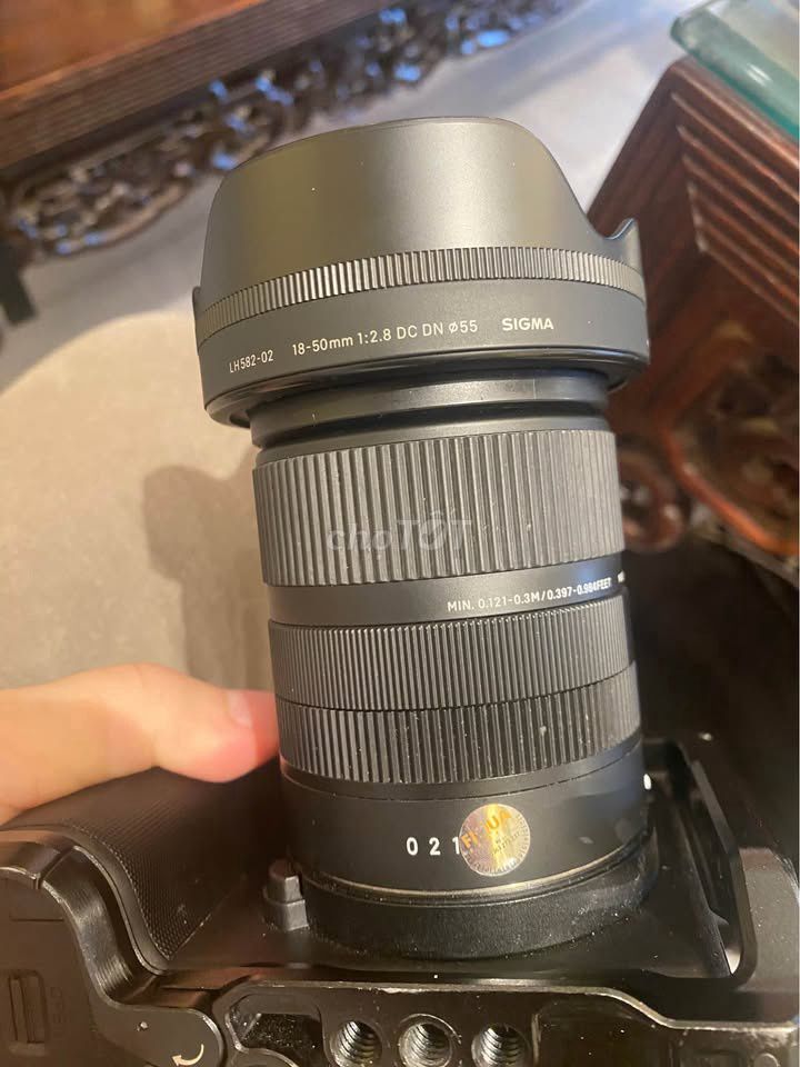 Ống kính Sigma 18-50mm f/2.8 DC DN Đen. Mua bán Máy ảnh, Máy quay tại Quận Ba Đình Hà Nội được đăng bởi cung hồng lộc hình 1