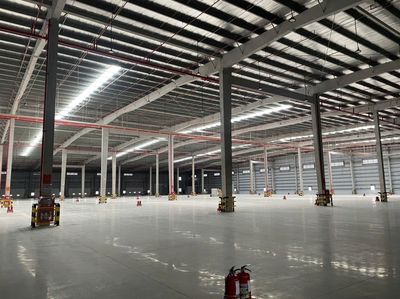 Cho thuê kho xưởng trong KCN Bến Lức Long An 5.500m2 giá 3.5$/m2