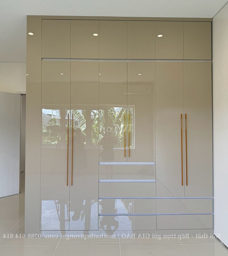Tủ áo Khung nhựa đài loan - Cánh MDF phủ Acrylic. Mua bán Tủ, kệ gia đình tại Quận Thanh Khê Đà Nẵng được đăng bởi Nội Thất Gia Bảo ĐBP hình 1
