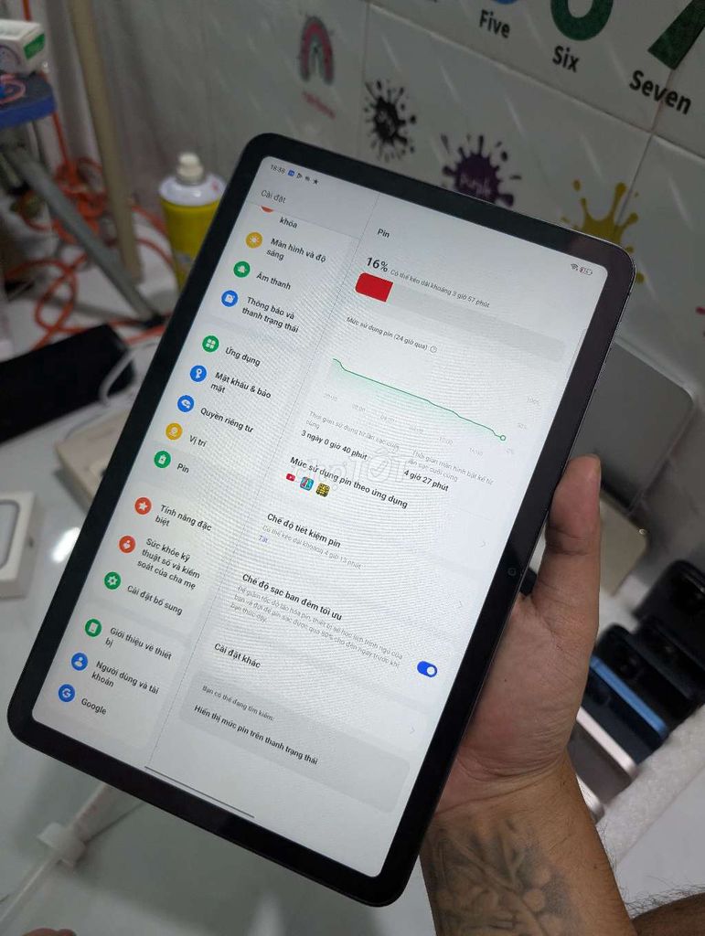 Oppo Pad Air 4GB/64GB Xám. Mua bán Máy tính bảng tại Huyện Bình Chánh Tp Hồ Chí Minh được đăng bởi Lâm mobiphone hình 1