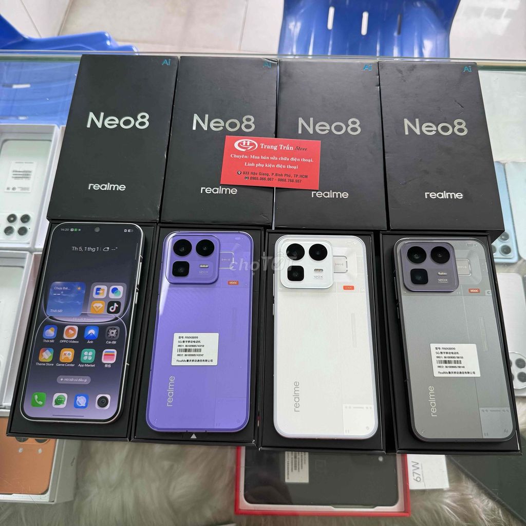 Realme Neo 8 Fullbox likenew, có góp qua cccd. Mua bán Điện thoại tại Quận 6 Tp Hồ Chí Minh được đăng bởi Trang Trần Mobile hình 1
