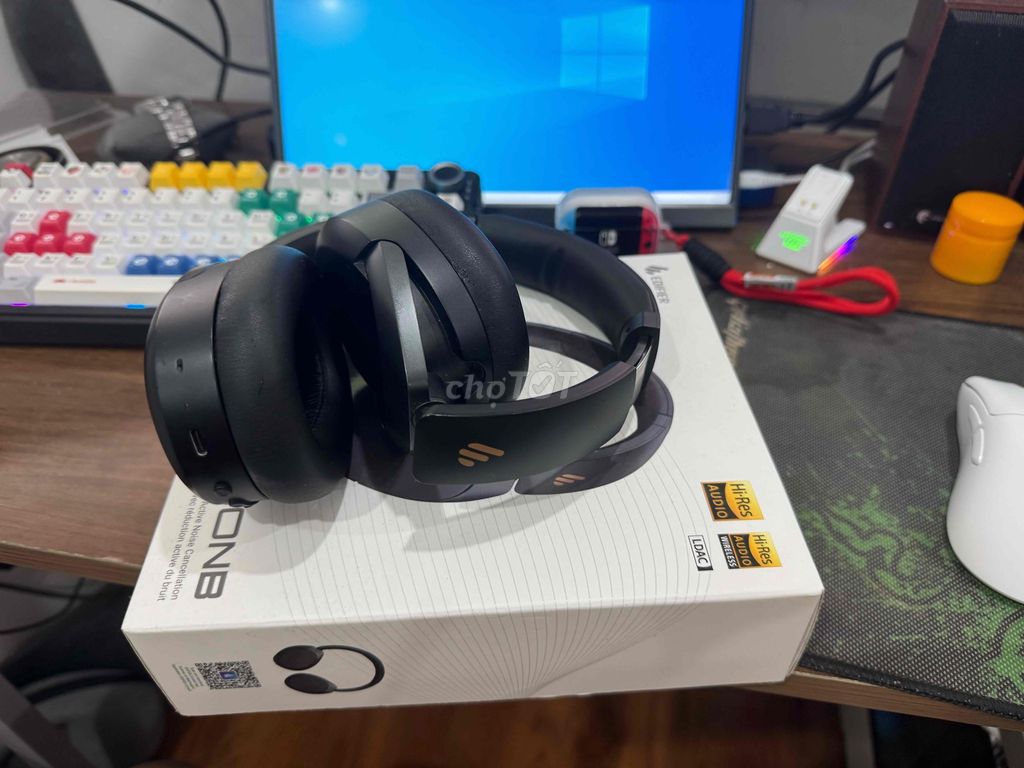 Tai nghe Edifier W830NB Màu đen full chức năng.. Mua bán Tivi, Âm thanh tại Quận Hoàng Mai Hà Nội được đăng bởi Nguyễn Duy Quý hình 1