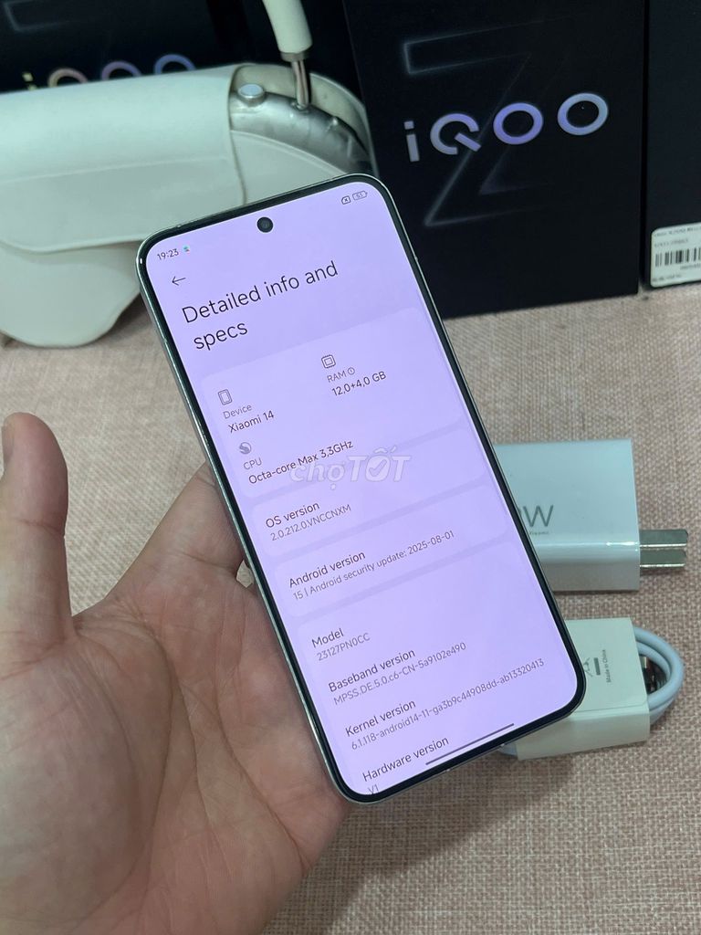Xiaomi Mi 14 12/256 Trắng sạc 90w có ship COD. Mua bán Điện thoại tại Quận Hoàng Mai Hà Nội được đăng bởi Trần Ngọc Hiếu hình 5