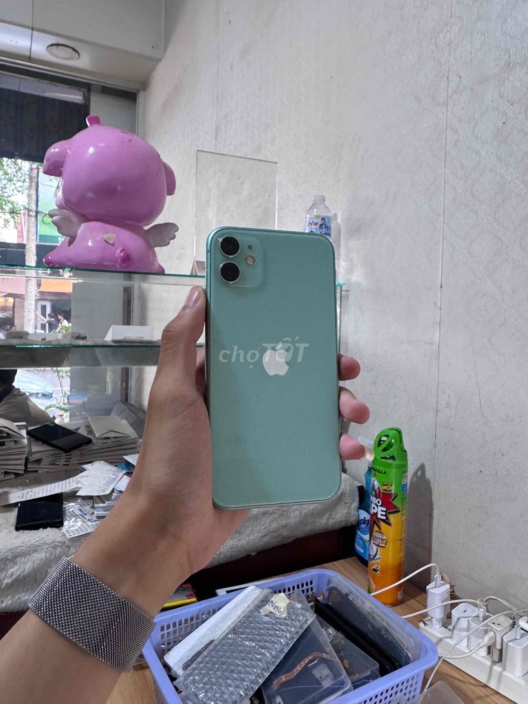 Apple iPhone 11 64GB Xanh lá. Mua bán Điện thoại tại Thành phố Buôn Ma Thuột Đắk Lắk được đăng bởi Đoàn Đức Tuấn hình 1