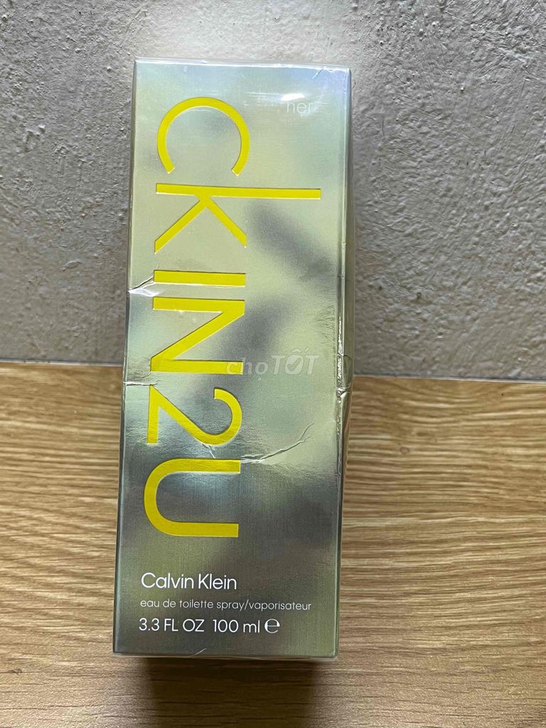 Nước hoa Calvin Klein CK IN2U For Her EDT 100ml. Mua bán Nước hoa tại Quận 12 Tp Hồ Chí Minh được đăng bởi Tố Uyên Shop hình 1