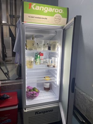 Tủ lạnh trưng bày mới 90%, kháng khuẩn KG298AT