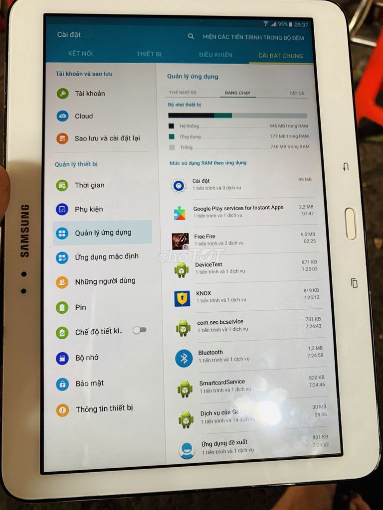 0922112612 - Galaxy Tab 4 10.1 inch bao zin pin mới thay