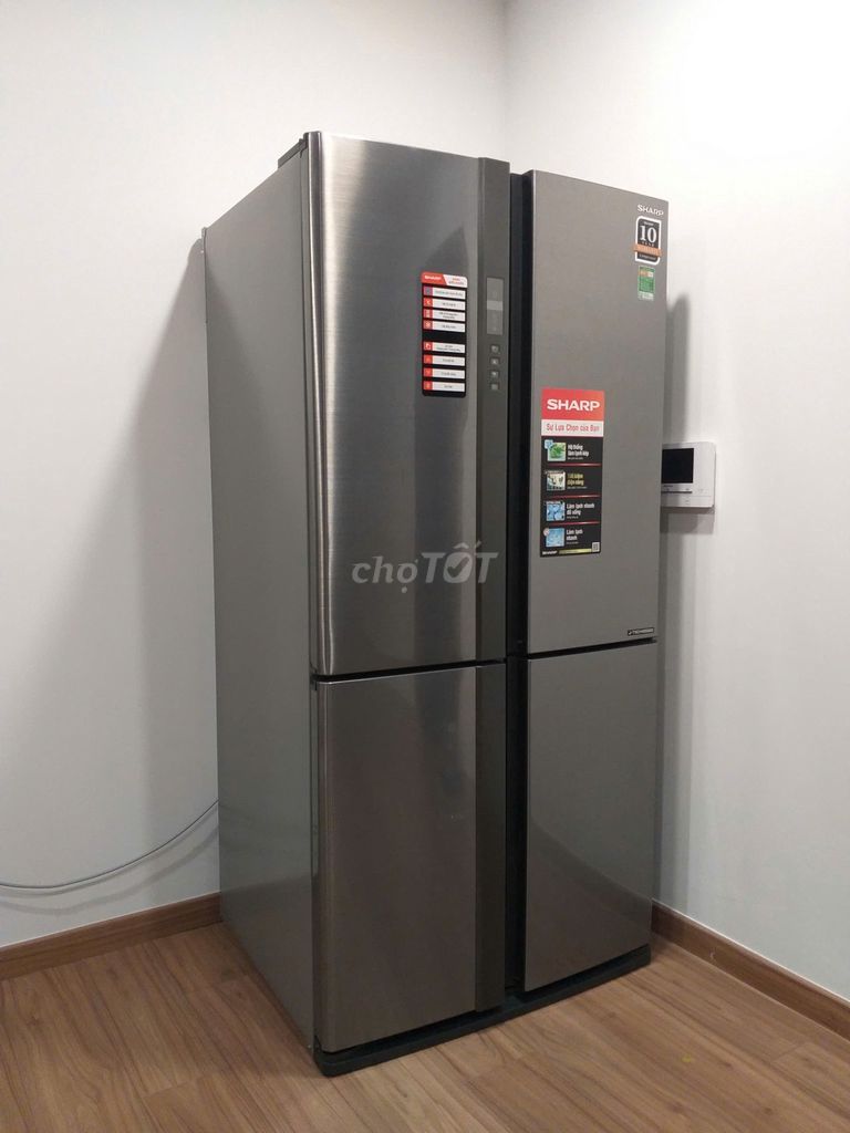 Tủ lạnh Sharp inverter SJ-FX680V-ST. Mua bán Tủ lạnh tại Quận Tân Bình Tp Hồ Chí Minh được đăng bởi TUẤN ANH hình 4