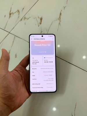 Bán Oppo Reno8 Pro Plus 5g ram12/256 zin cũ