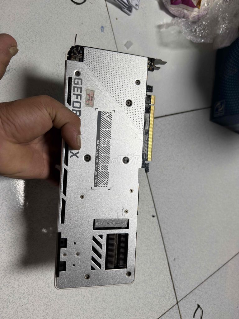 Card đồ họa Gigabyte RTX 3070 Vision 8GB Bạc. Mua bán Linh kiện (RAM, Card...) tại Thị xã Tân Uyên Bình Dương được đăng bởi Nguyễn Linh hình 1