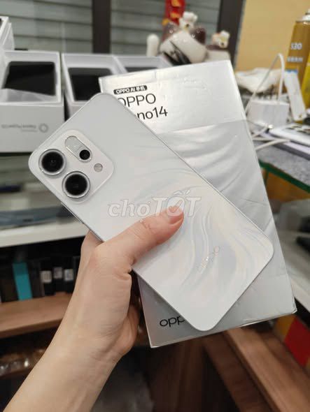 Oppo Reno14 256GB Trắng. Mua bán Điện thoại tại Thành phố Bắc Giang Bắc Giang được đăng bởi Hội Đồ Điện Tử hình 1
