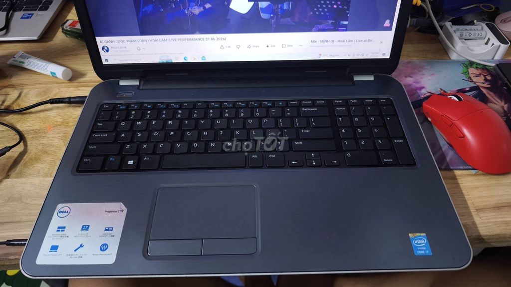 Dell Inspiron 17 i7-4500U 17 inch 16GB/240GB SSD Xám. Mua bán Laptop tại Thành phố Thủ Đức Tp Hồ Chí Minh được đăng bởi Hội Đồ Điện Tử hình 1
