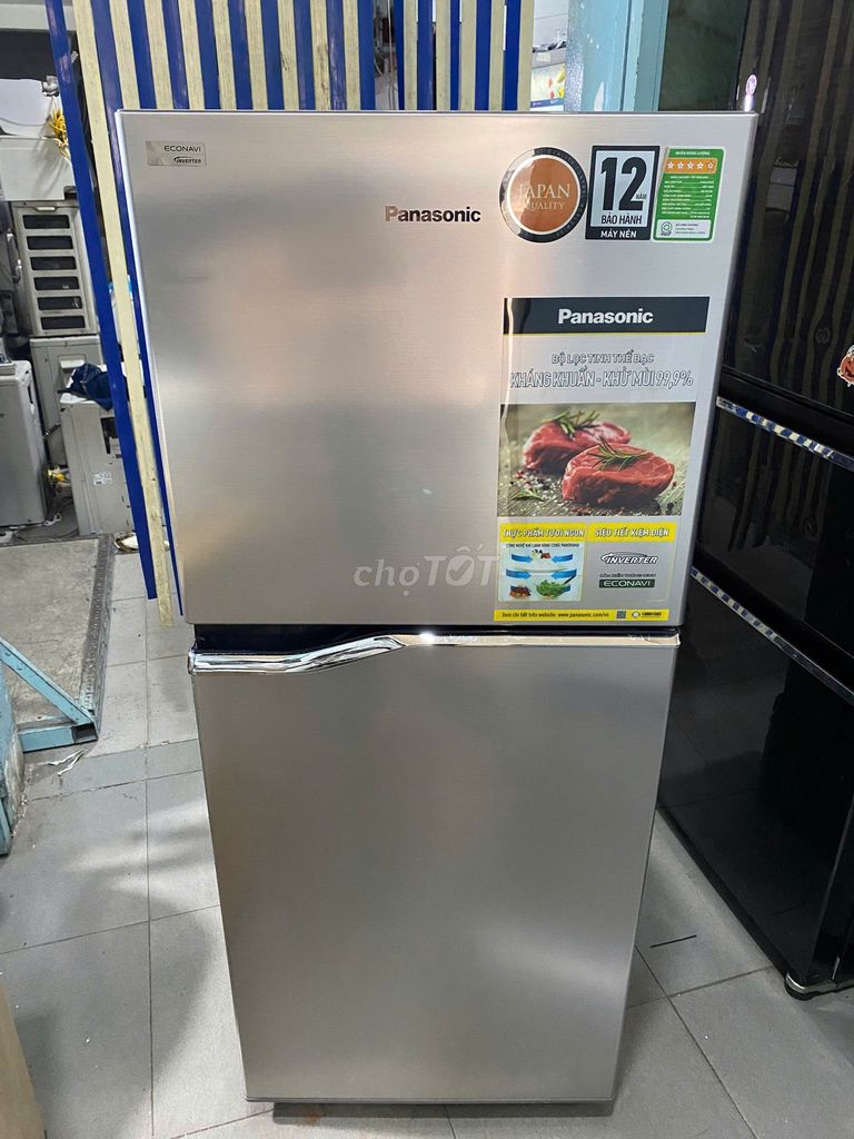 Tủ lạnh Panasonic Inverter 170 lít NR-BA190. Mua bán Tủ lạnh tại Quận 6 Tp Hồ Chí Minh được đăng bởi QUANG PHÁT hình 1