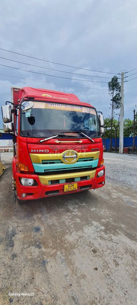 Xe tải HINO 500 2018 Màu đỏ thùng dài 8m7. Mua bán Xe tải, xe ben tại Huyện Đức Hòa Long An được đăng bởi Huy Quang hình 5