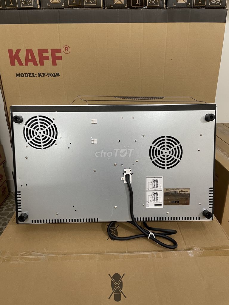 Combo Bếp điện máy hút mùi- Bep hut KAFF nhập khẩu