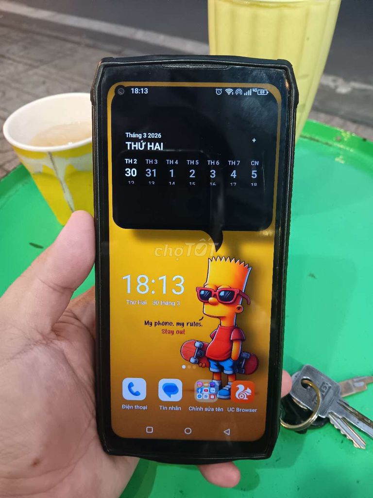 Điện thoại chạy grab pin khủng 13k ,gl giao lưu. Mua bán Điện thoại tại Quận Bình Thạnh Tp Hồ Chí Minh được đăng bởi ku tun hình 1