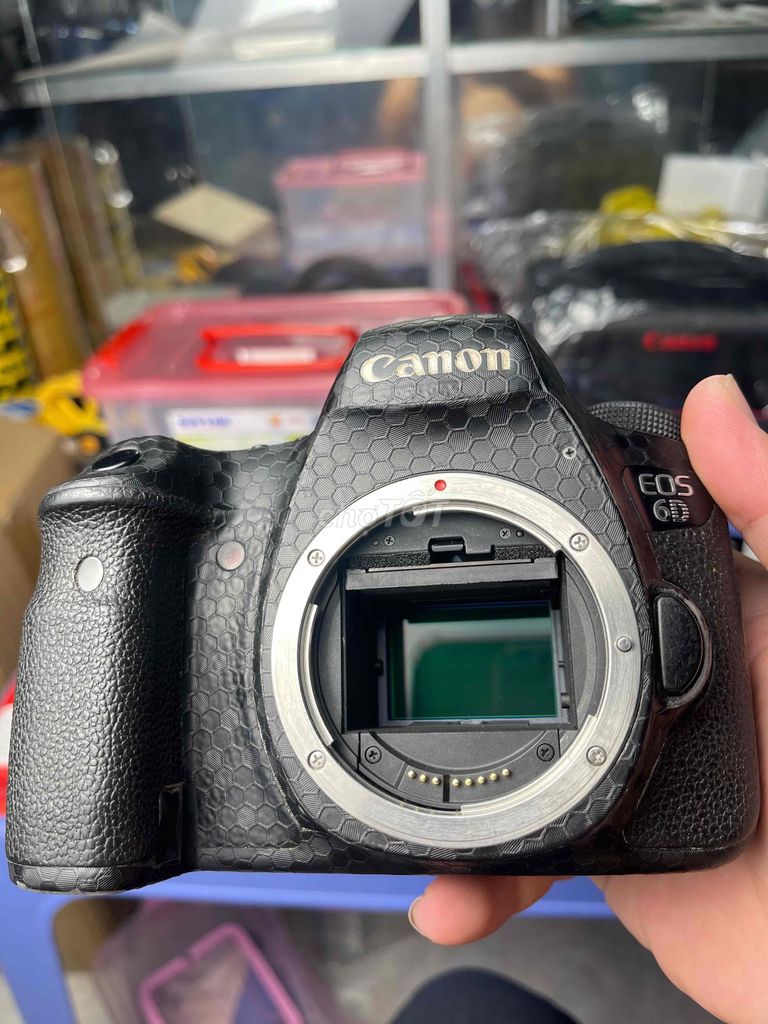Full combo Canon 6D + lens 50 F1.8 STM đầy đủ pk