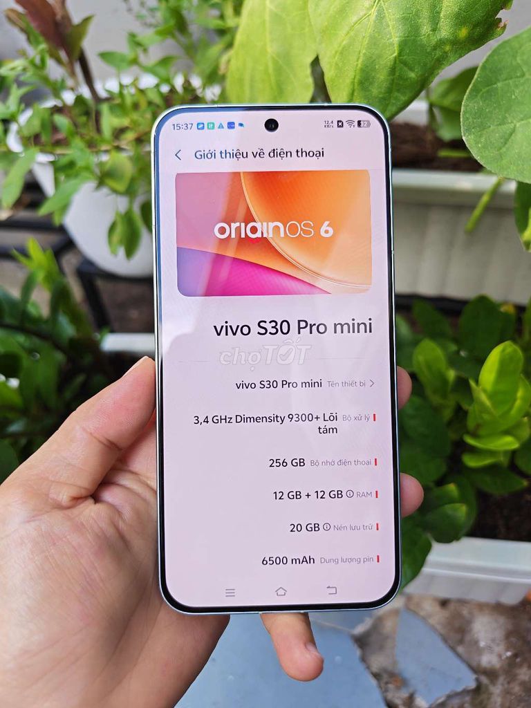 Vivo S30 Pro Mini 12/256GB Pin 100. Mua bán Điện thoại tại Quận Gò Vấp Tp Hồ Chí Minh được đăng bởi Tuyết hình 1
