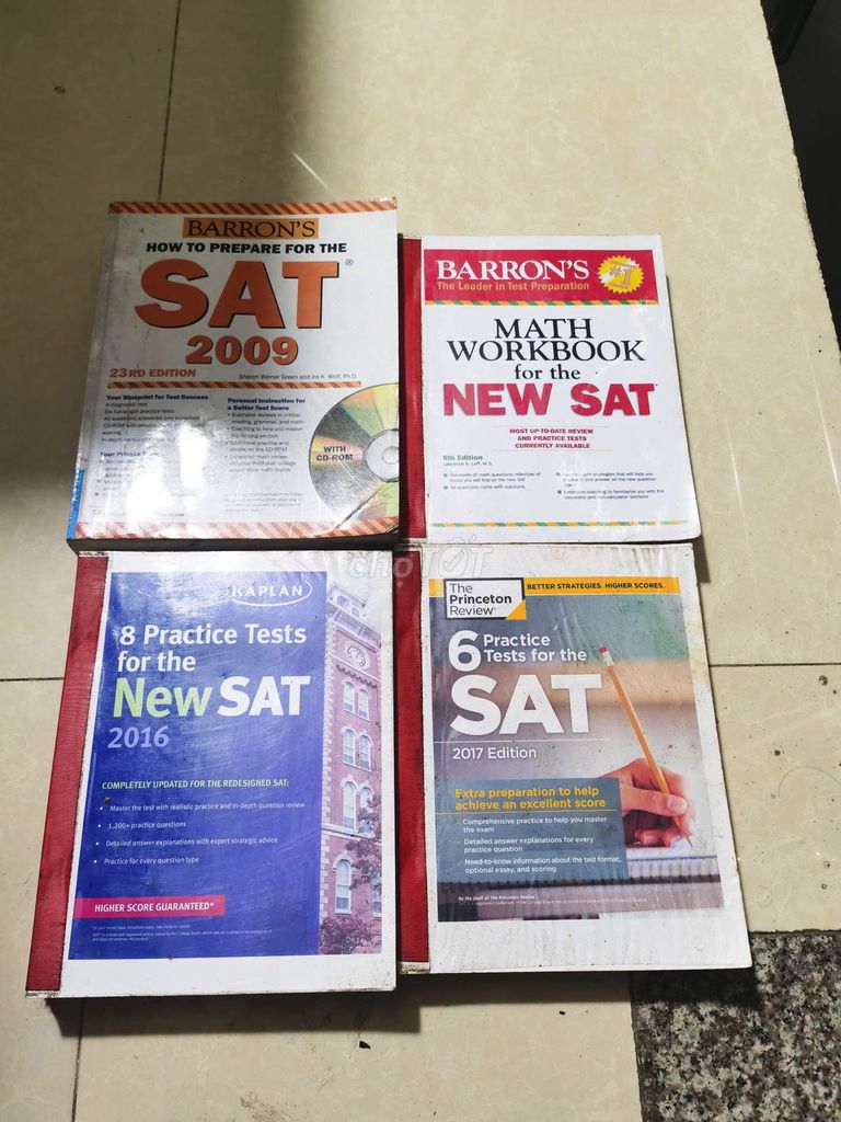 Sách giáo trình luyện thi SAT. Mua bán Sách tại Quận 8 Tp Hồ Chí Minh được đăng bởi Nguyên hình 1