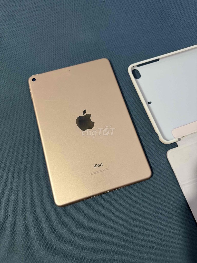 Apple iPad Mini 5 Vàng hồng dưới nút home nứt nhẹ. Mua bán Máy tính bảng tại Quận Liên Chiểu Đà Nẵng được đăng bởi Đông hình 1