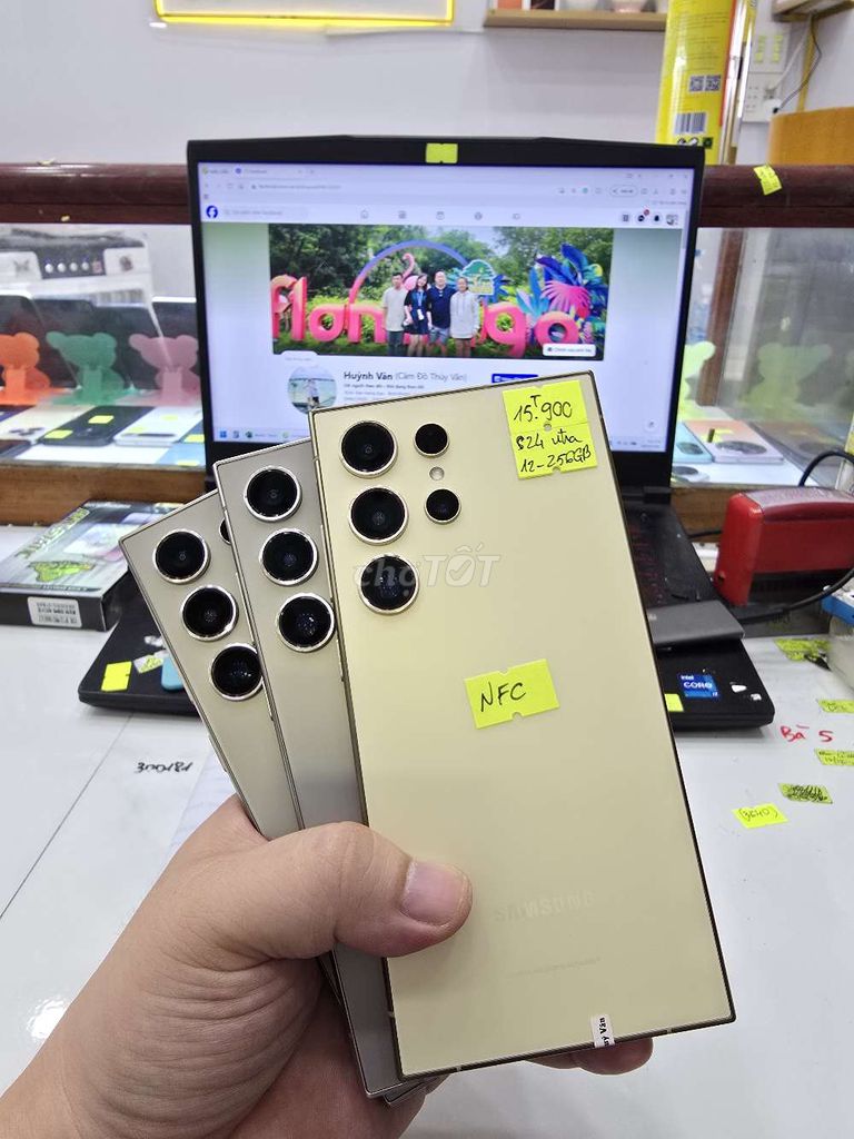 Samsung Galaxy S24 Ultra 512GB - Đã dùng. Mua bán Điện thoại tại Thành phố Long Xuyên An Giang được đăng bởi Facebook Cầm Đồ Thúy Vân hình 1