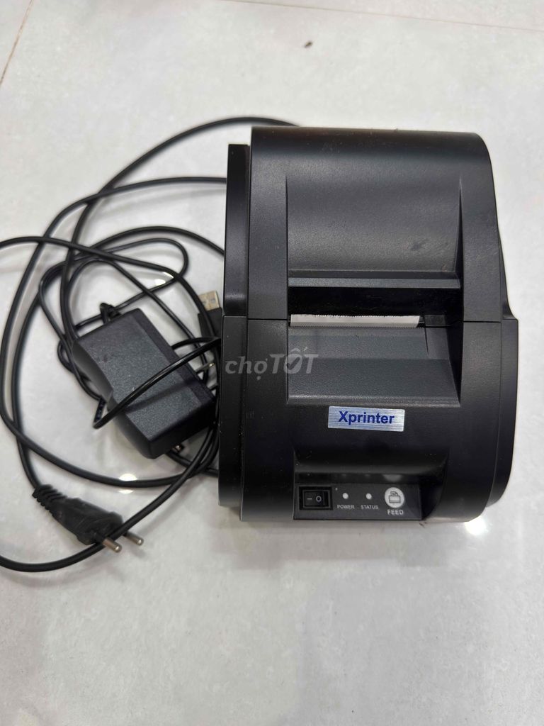 Máy in hóa đơn Xprinter Đen. Mua bán Đồ dùng văn phòng tại Thành phố Sóc Trăng Sóc Trăng được đăng bởi Vanvan hình 1