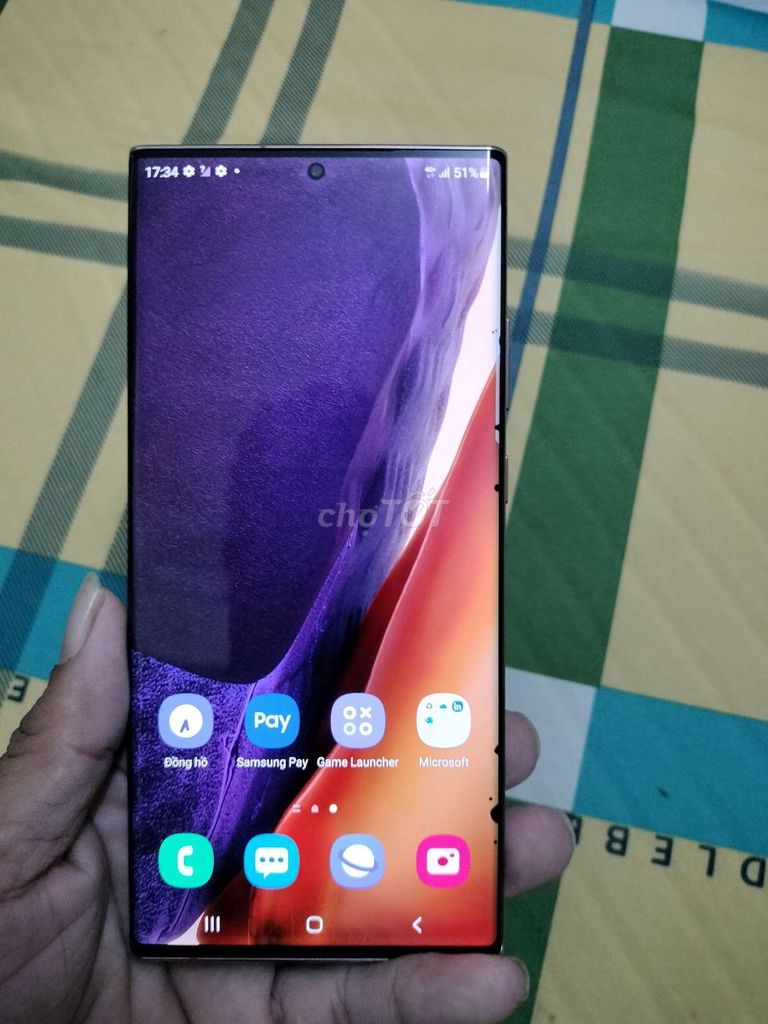 Thanh lý sam sung note20 Ultra