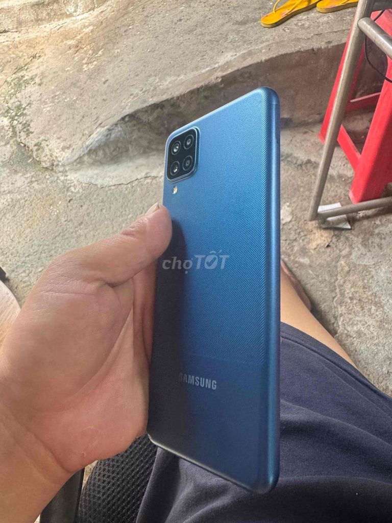 Samsung Galaxy A12 128GB Xanh. Mua bán Điện thoại tại Thị xã Tân Uyên Bình Dương được đăng bởi binhduonghelo hình 1