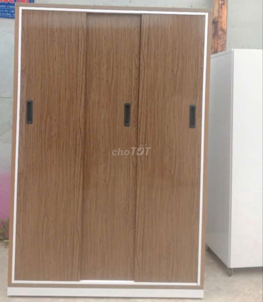 TỦ NHỰA ĐÀI LOAN CỬA LÙA 3 CÁNH MÀU ÓC CHÓ . Mua bán Tủ, kệ gia đình tại Thành phố Biên Hòa Đồng Nai được đăng bởi Tủ nhựa đài loan hoàng quân hình 1