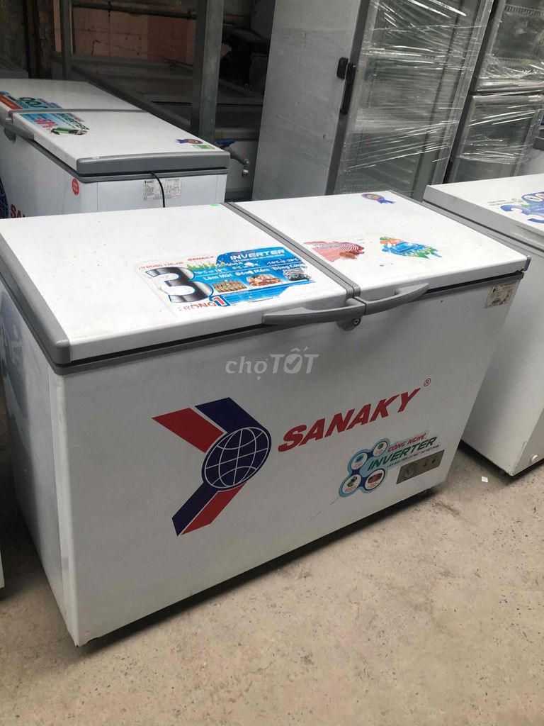 Tủ đông Sanaky Inverter 370/270 lít 1 ngăn giá rẻ. Mua bán Tủ lạnh tại Quận Gò Vấp Tp Hồ Chí Minh được đăng bởi Bích Phượng hình 1