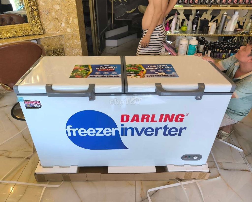 Tủ đông mát Darling inverter 400L new 100%💥