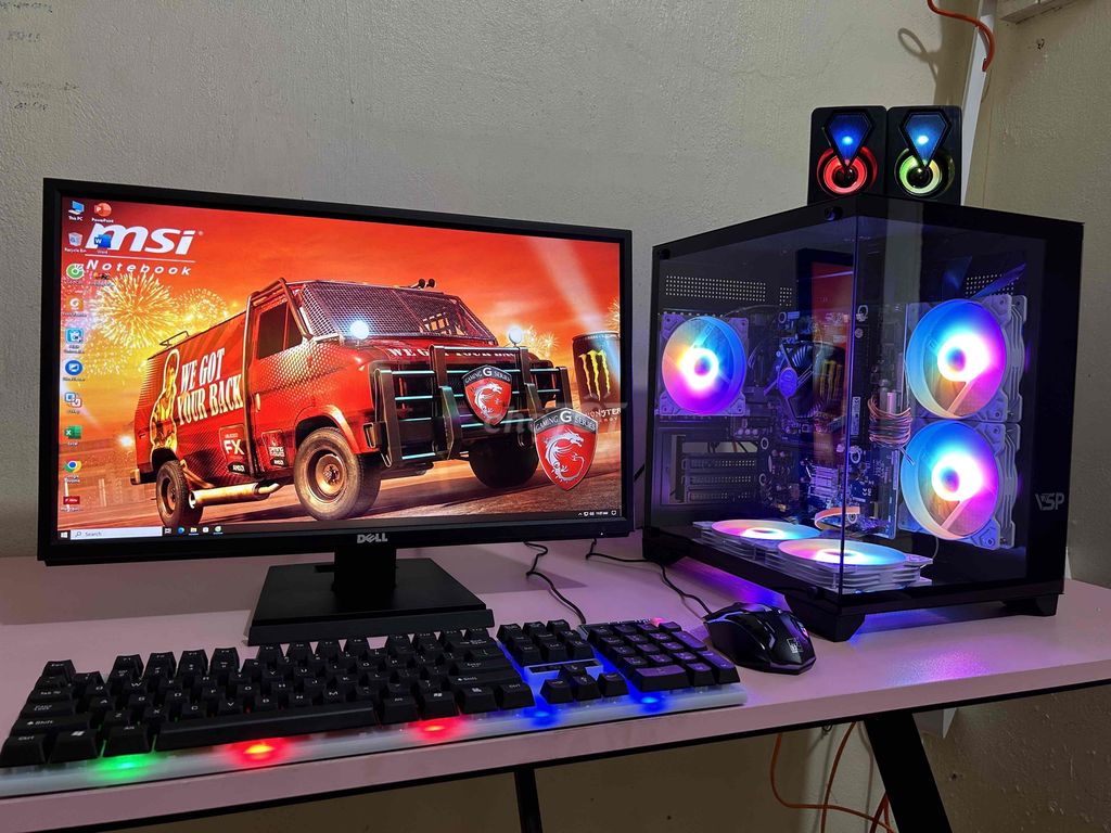 Bộ PC mới đẹp, chạy tốt